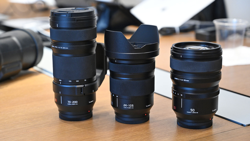 Here are the first three Lumix S L-mount lenses, with more to come down the road.